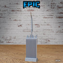 Dark Elf Siege Camp Fence Straight - Only-Games