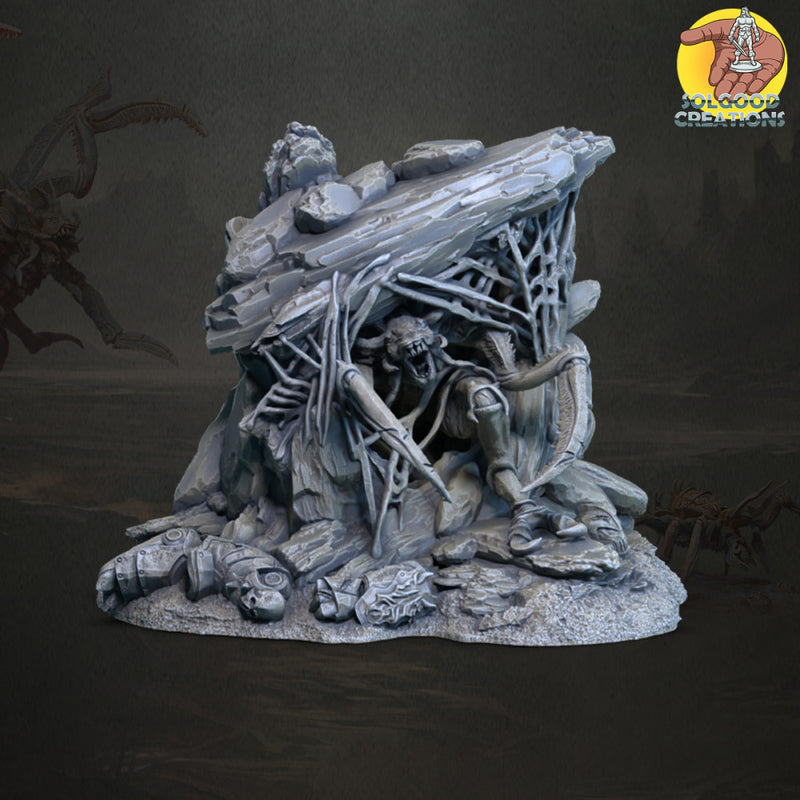 Terrain Insect monster rock - FDM