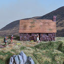 Stone Thatched Cottage (32mm Scale) PLA plastic print - Only-Games