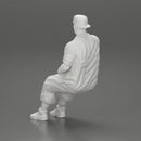 Gangster homie in cap backwards Sitting On the car And Smoking Cigar - Only-Games