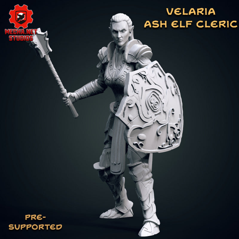 Velaria - Ash Elf Cleric
