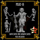 Felid 8 Leopardess Guard - Only-Games