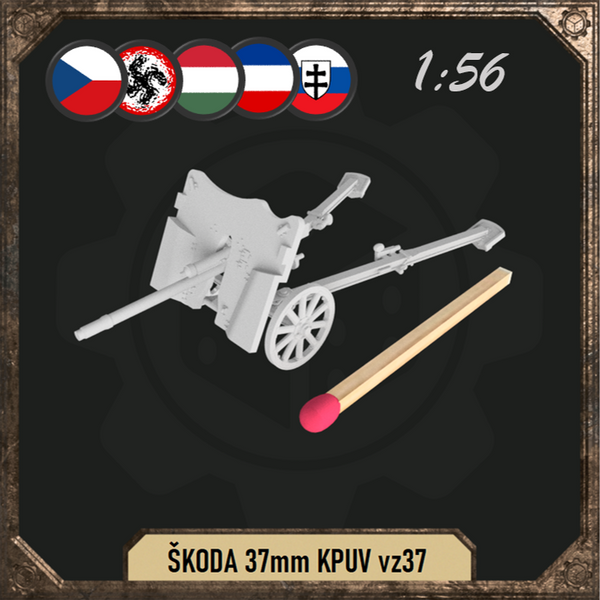 1/56 ŠKODA 37mm KPUV vz37