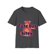 Cute But Bitey Unisex Softstyle T-Shirt - Only-Games
