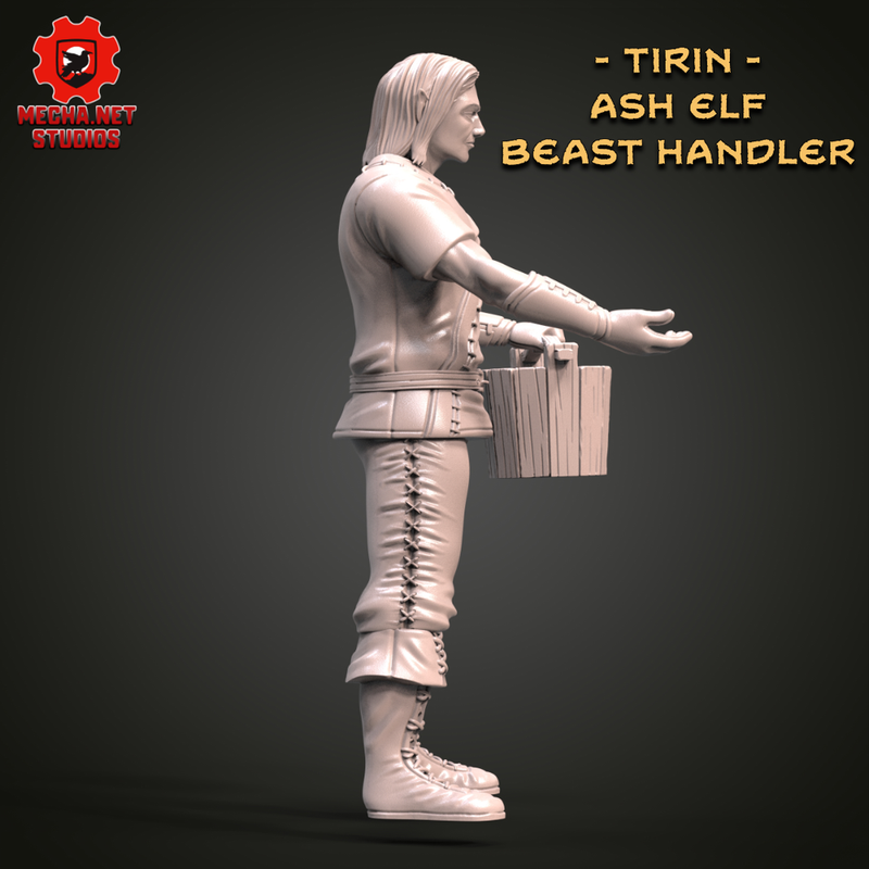 Tirin - Ash Elf Beast Handler - Only-Games