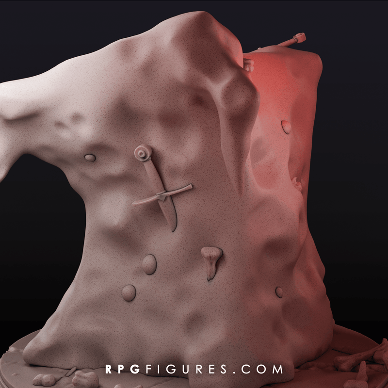 D&D Monsters - Gelatinous Cube - Only-Games