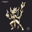 Shaman Heroine & Ritual Stone (AMAZONS! Kickstarter) - Only-Games