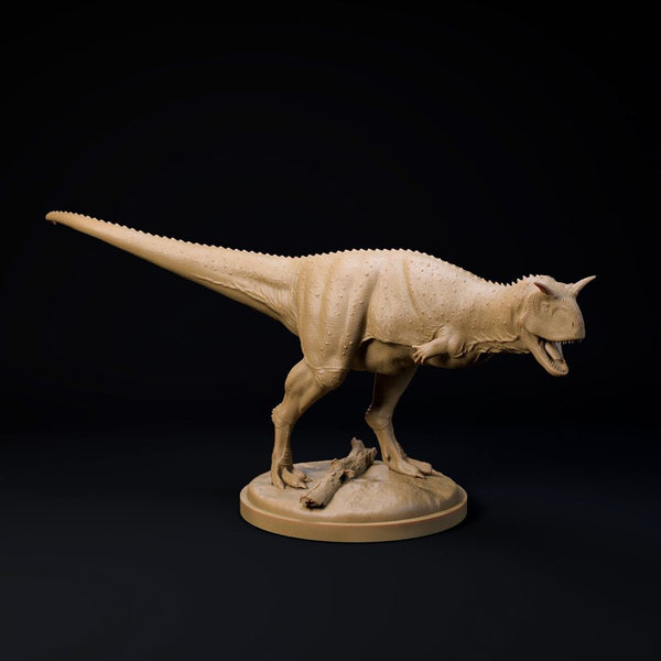 Carnotaurus roaring 32mm scale - dinosaur companion - Only-Games