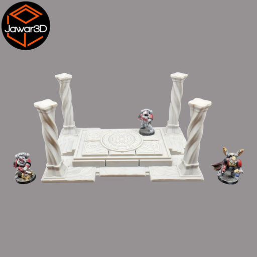 Ritual Altar - 28mm Wargaming Scatter Terrain Scenery Tabletop Miniature - Only-Games