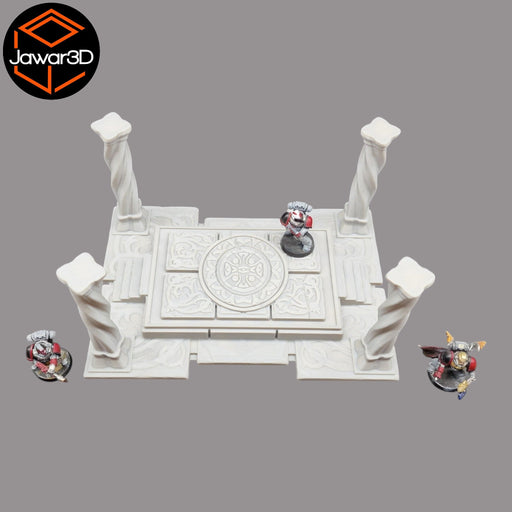 Ritual Altar - 28mm Wargaming Scatter Terrain Scenery Tabletop Miniature - Only-Games