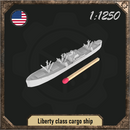1/1250 Liberty class cargo ship - Only-Games