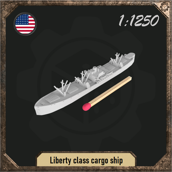 1/1250 Liberty class cargo ship