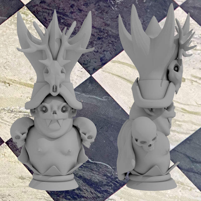 Monster Realm Chess Set