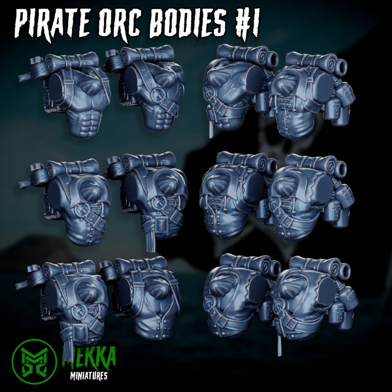 Pirate Orc Bodies