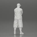 Fat Gangster in cap and sunglasses folding one's arms - Only-Games