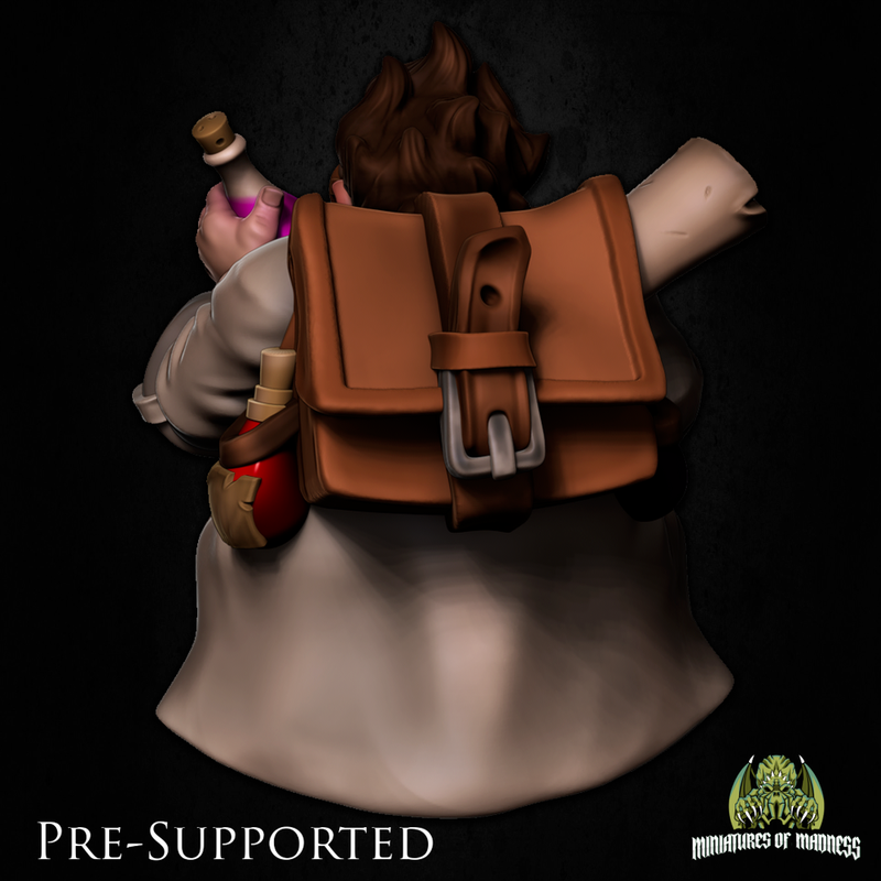 Barin Crispotion [PRE-SUPPORTED] Dwarf Alchemist Scientist - Only-Games