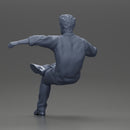 Handsome Man Smoking a Cigar and Resting One Leg on the Other - Only-Games