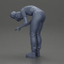 Girl standing behind her boyfriend, gently touching his face - Only-Games