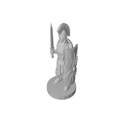 3D Printed 1/72 Roman Swordsman (x10) - Only-Games