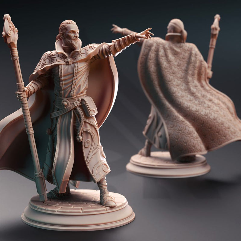 Human Illusionist Wizard - Jonas the Trick - Only-Games