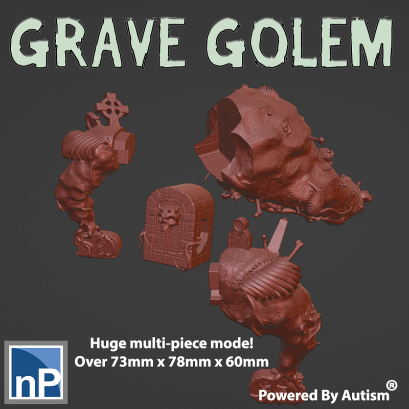 Grave Golem - nonPareil Institute - Miniatures by Only-Games.co Grave Golem - nonPareil Institute - Miniatures by Only-Games.co