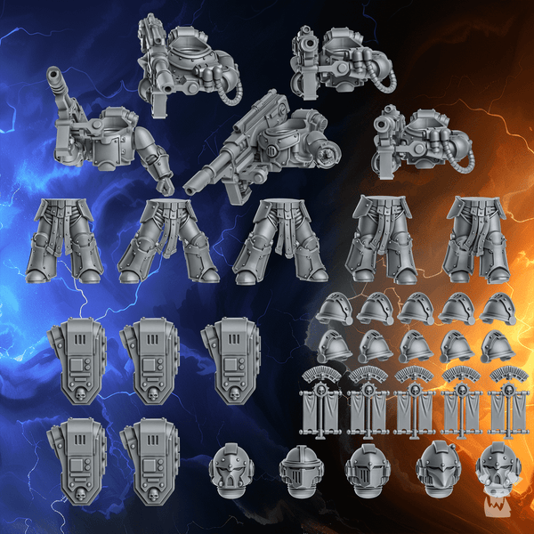 Millennium Wars Heavy Laser Squad x5