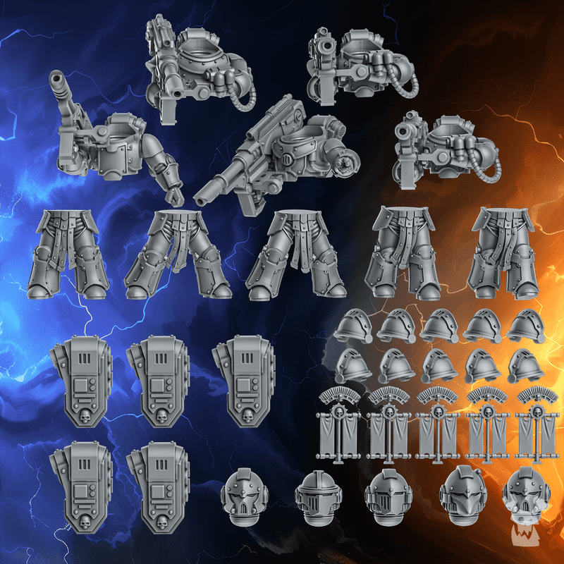 Millennium Wars Heavy Laser Squad x5