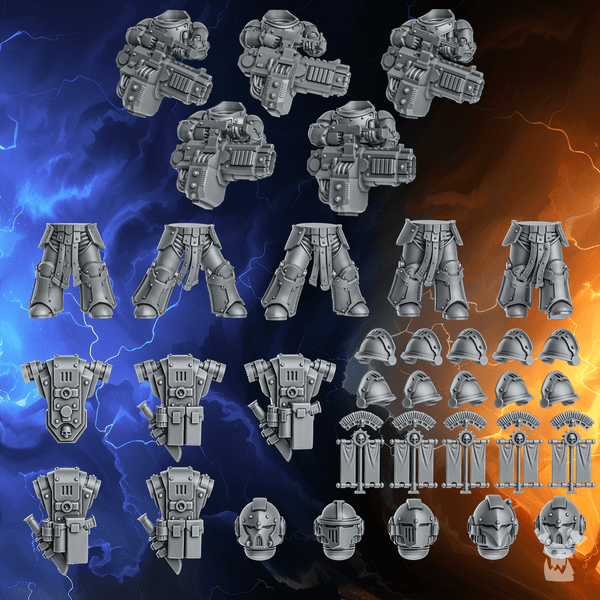 Millennium Wars Heavy Prism Squad x5