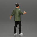 man standing in an open shirt extending his hand for a handshake - Only-Games