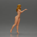Naked Teacher Gesturing with Confidence and Professionalism - Only-Games