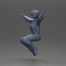 girl being carried on the man's shoulders - Only-Games