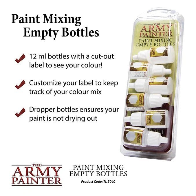 Army Painter - Empty Paint Bottles (6)