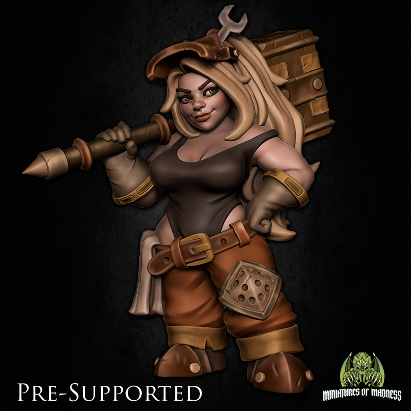 Mystnia Hardspring [PRE-COLORED] Dwarf Female - Only-Games