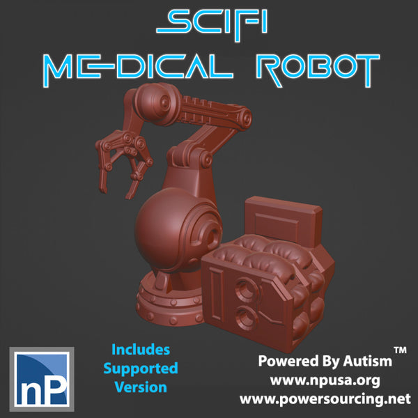 Modern Marvels - Cyberpunk/SciFi Medical Robot - Only-Games