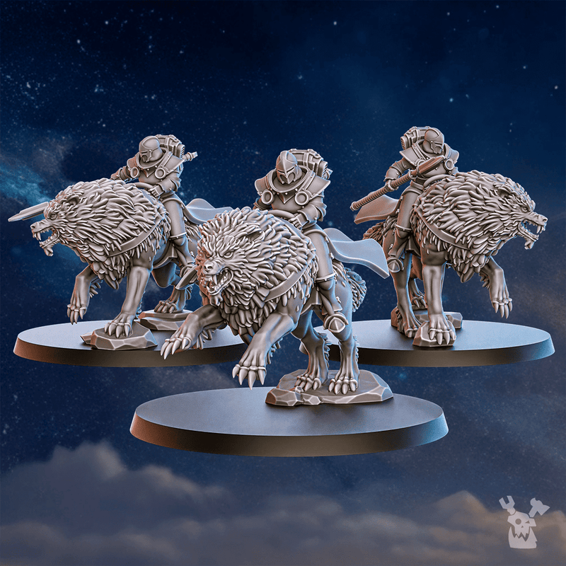 Stormpride Wolf Riders x3