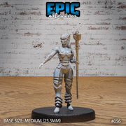 Dark Elf Gladiator Female Staff - Only-Games