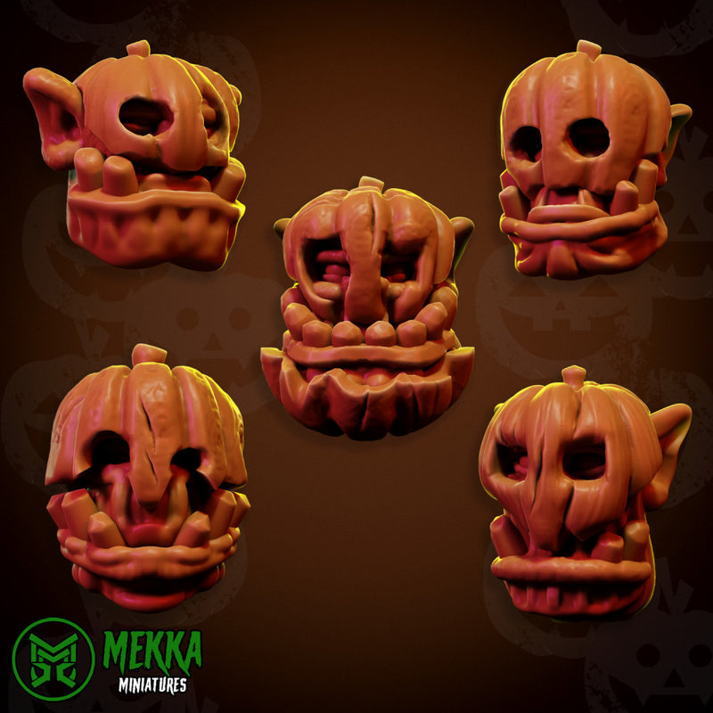 Orc Pumpkin Heads!