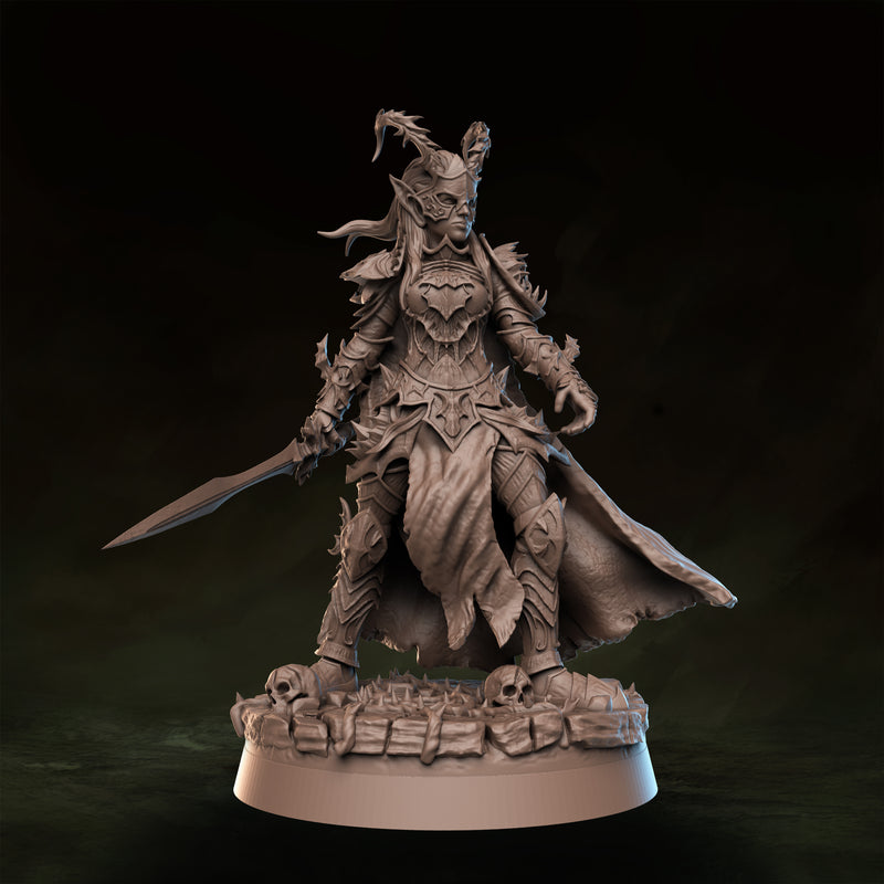 Aos Si Nightreiver Sorceress - 75mm Scale - Only-Games