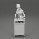 2 Models - flight attendant serving drinks to passengers on board - Only-Games