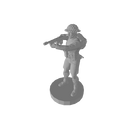 1/72 3D Printed 8th Army Infantry Pose 2 (x10) - Only-Games