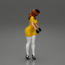 2 Sexy flight attendant serving drinks to passengers on board - Only-Games