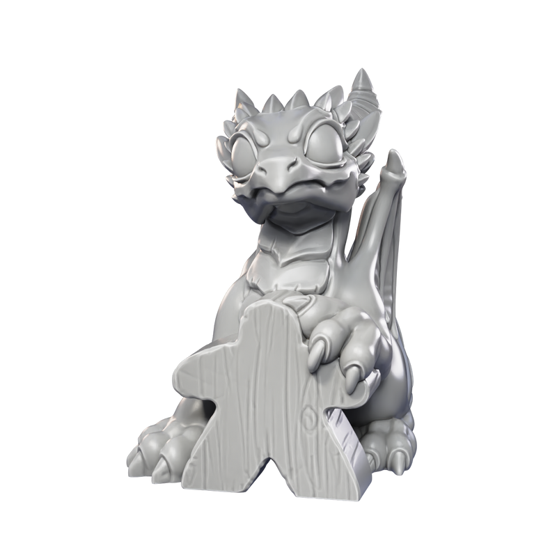 Meeple Dragon - UKGE Mascot - Only-Games