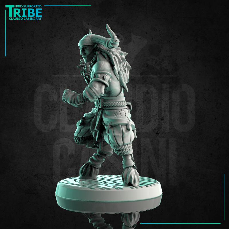 (0218) Male faun satyr monk pirate - Only-Games