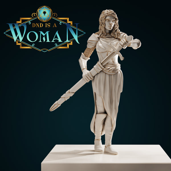 Aasimar Cleric - Amahiah - 28mm / 32mm / 75mm