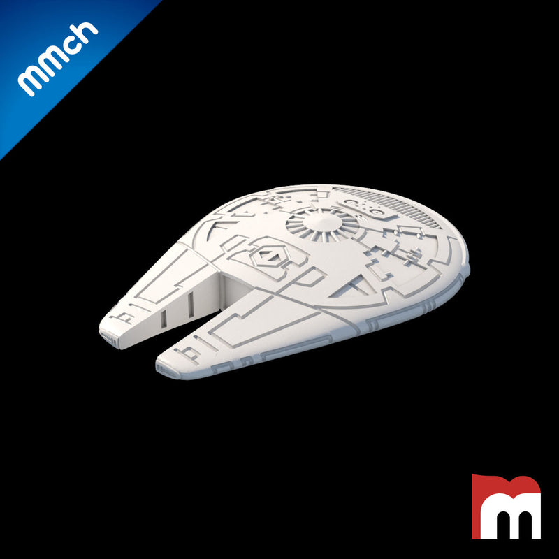 (MMch) Millennium Falcon Concept Art - Only-Games