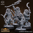 Leorin Warblades Pack with Resin Bases - Only-Games