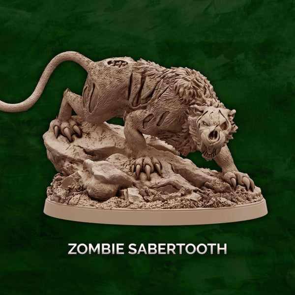 Sabertooth Zombie