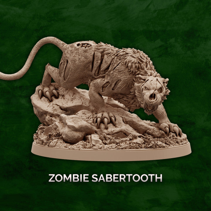 Sabertooth Zombie