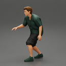 Man bent over while walking - Only-Games