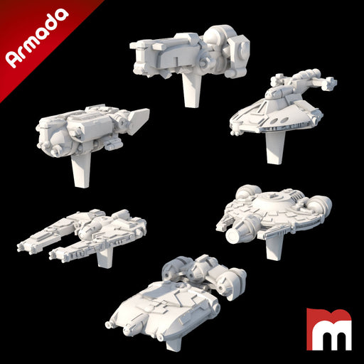 (Armada) Civilian Transports Set I - Only-Games